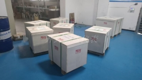 流量计发货现场！