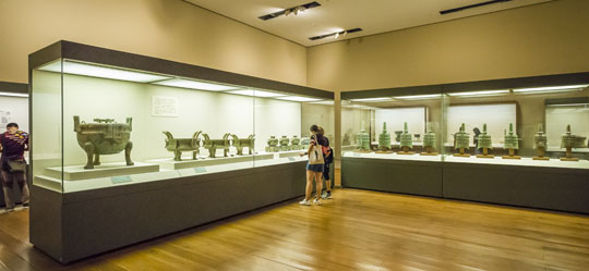 克里克中国国家博物馆展柜案例