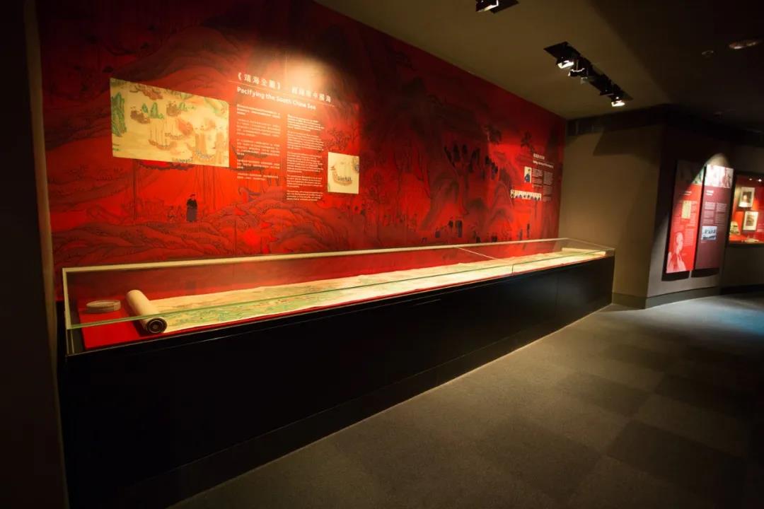 克里克为香港海事博物馆《靖海全图》定制展柜 克里克为香港海事博物馆《靖海全图》定制展柜